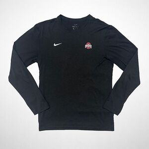 OSU Long Sleeve Black Dri-Fit Tee